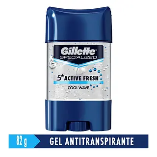 Desodorante Gillette Power Beads Cool Wave 82 g Hombre