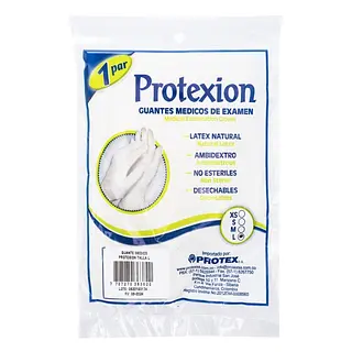 Guantes de Examen Protex Ion Talla L x10 pares