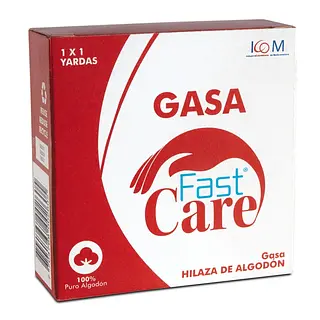 Gasa Fast Care Aséptica 1x1 Icom