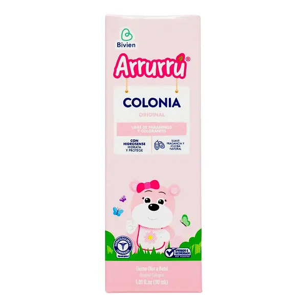 Colonia Arrurrú Naturals Rosada 30 ml