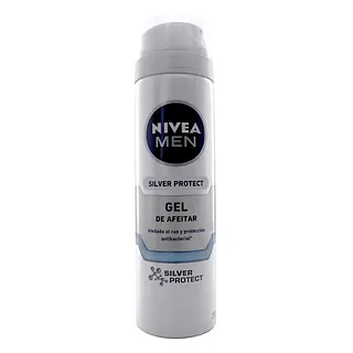 Gel de Afeitar Nivea Silver Protect 200 ml
