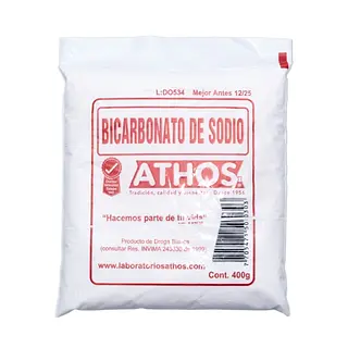 Bicarbonato de Soda 400 g Athos