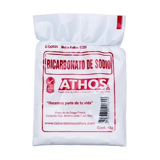 Bicarbonato de Soda 15 g 30 sobres Athos