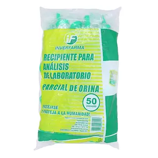 Frasco para Orina 50 unidades