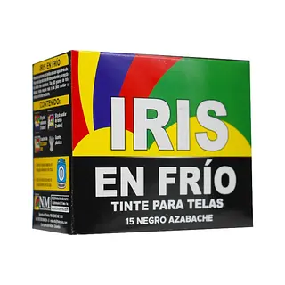 Tinte Iris en Frío Negro Azabache 25 g