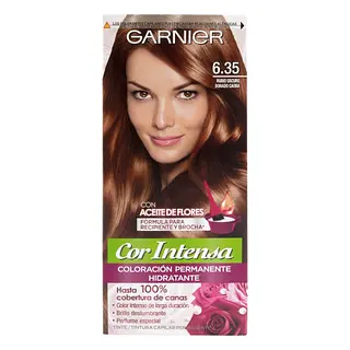 Tinte Garnier Nutrisse Color Intenso 6.35 Rubio Oscuro Dorado