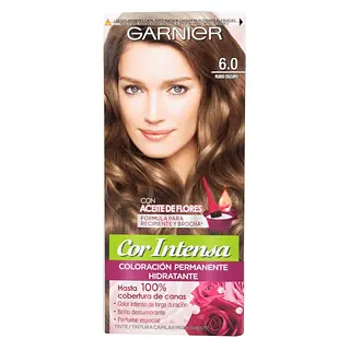 Tinte Garnier Nutrisse Color Intenso 6.0 Rubio Oscuro