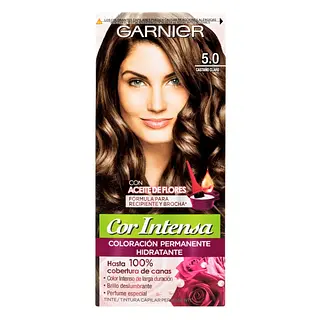 Tinte Garnier Nutrisse Color Intenso 5.0 Castaño Claro