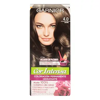 Tinte Garnier Nutrisse Color Intenso 4.0 Castaño