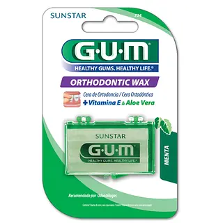 Cera de Ortodoncia Gum Aloe x5 barras