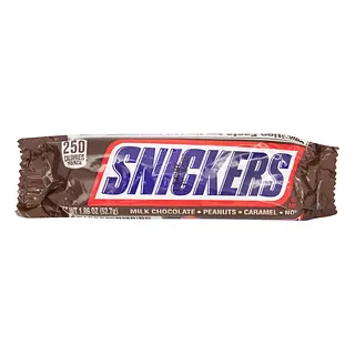 Chocolate Snickers Barra 52 g