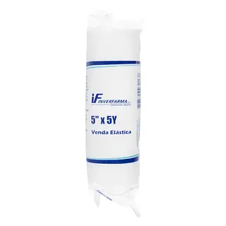 Venda Elástica Blanca 5x5 Inverfarma