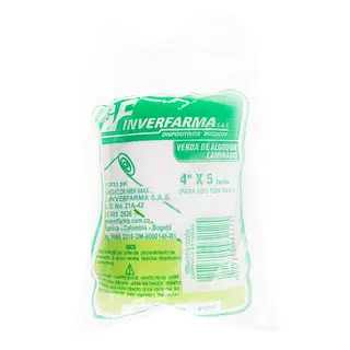 Venda Algodón Laminado 4x5 Inverfarma