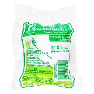Venda Algodón Laminado 3x5 Inverfarma