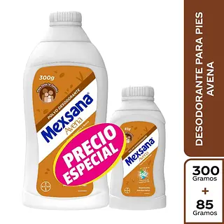 Talco Mexsana Avena 300 g + 85 g