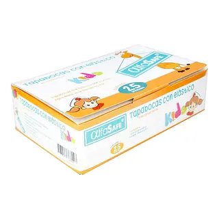 Tapabocas Pediátrico Alfa 25 unidades