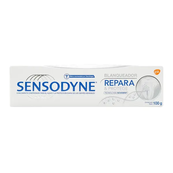 Crema Dental Sensodyne Reparación y Protección Blanqueadora 100 g