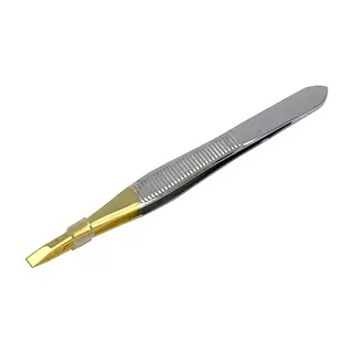 Pinza Depiladora Punta Dorada Ref. R554-63
