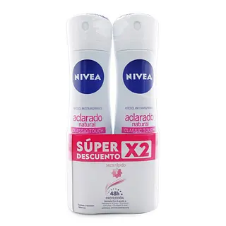 Desodorante Nivea Spray Tono Natural 150 ml x2