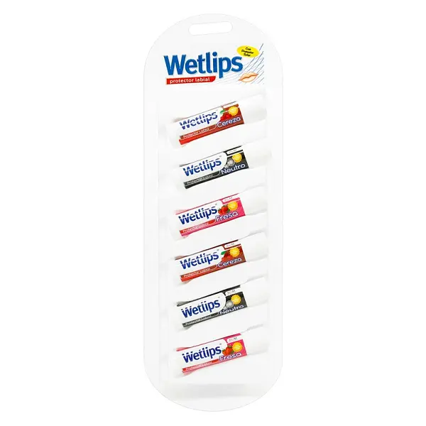 Protector Labial Wetlips Surtido 6 unidades