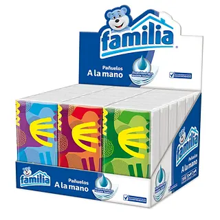 Pañuelos Familia Triple Hoja Bandeja 18 unidades