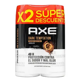 Desodorante Axe Seco Spray Dark Temptation 152 ml x2
