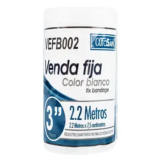 Venda Fija Blanca Alfa 3x2.2 mts