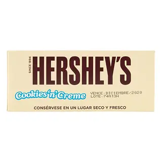 Chocolatina Hershey’s Blanca 43 g x12