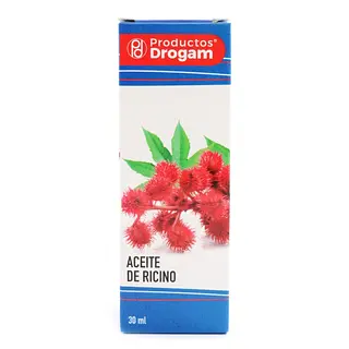 Aceite de Ricino Gotero 30 ml Drogam