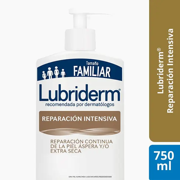 Lubriderm Reparación Intensiva 750 ml con Válvula