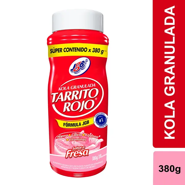 Kola Granulada JGB Fresa Súper Contenido 380 g