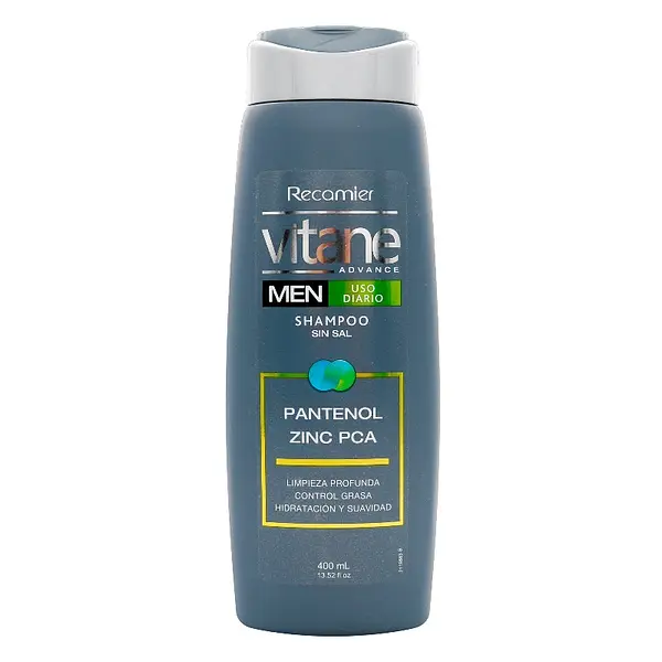 Champú Vitane Men uso diario 400 ml