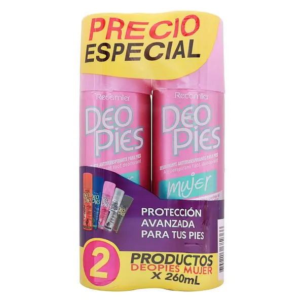 Desodorante Deopies Mujer Spray Duo 260 ml