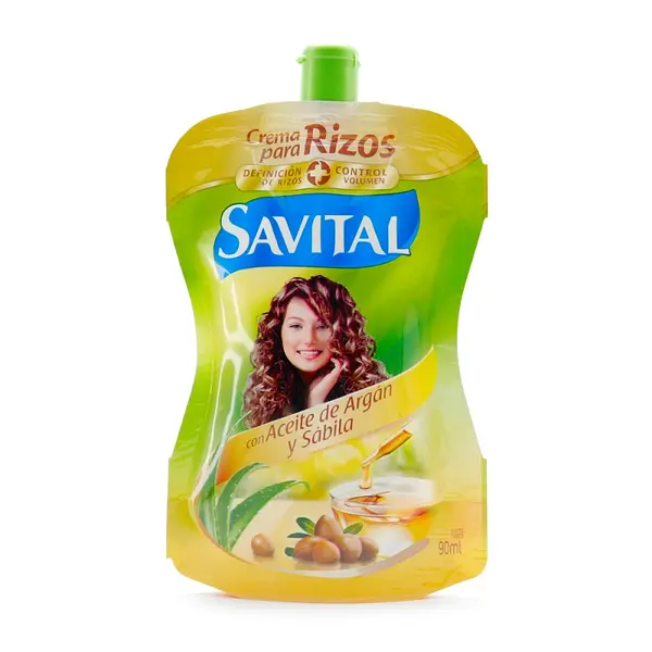 Crema para Peinar Savital Aceite de Argán 90 ml