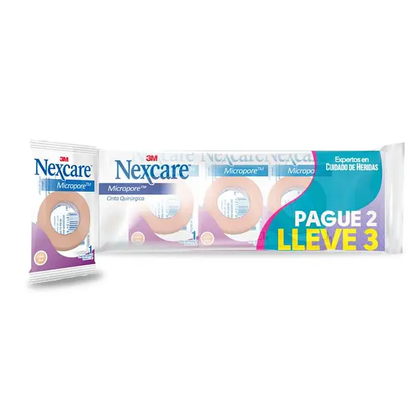 Micropore Piel 1 pulgada pack