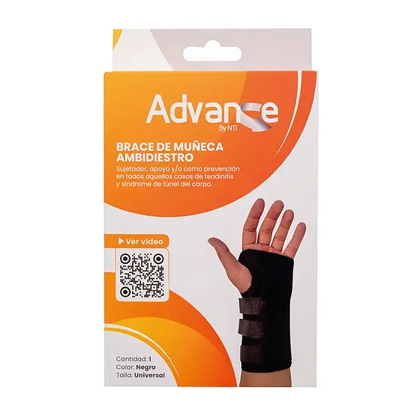Ortopédico Brace de Muñeca Advance NTI