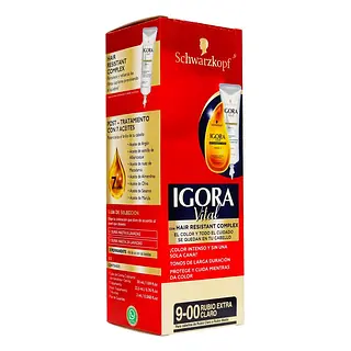 Tinte Igora Vital 9-00 Rubio Extra Claro