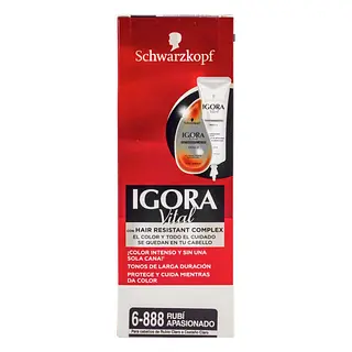Tinte Igora Vital 6-888 Rubí Apasionado