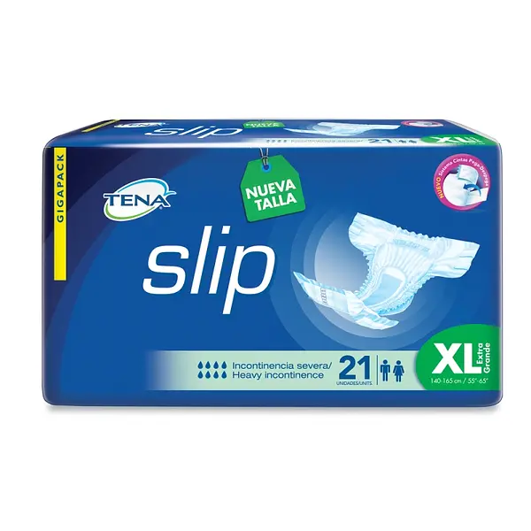 Pañal Tena Slip Ultra Talla XL 21 unidades