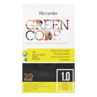 Tinte Green Code Kit 1.0 Negro Natural