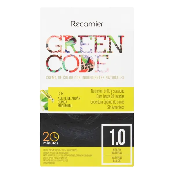 Tinte Green Code Kit 1.0 Negro Natural