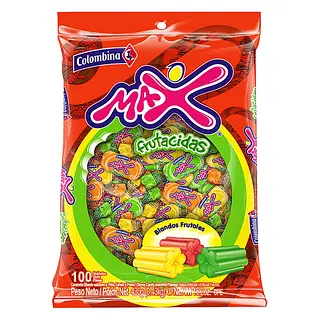 Caramelos Max Frutácidas x100
