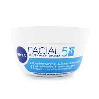 Crema Nivea cuidado facial nutritivo 50 ml