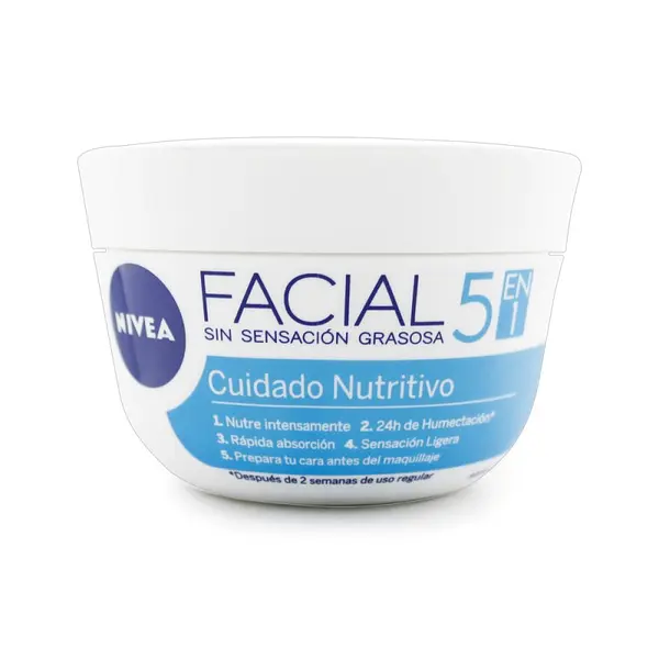 Crema Nivea cuidado facial nutritivo 100 ml