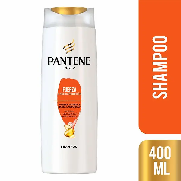 Champú Pantene fuerza y reconstrucción 400 ml