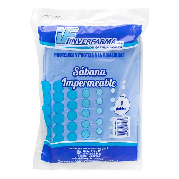 Sábana Impermeable 1 und Inverfarma