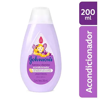 Acondicionador Johnson’s Baby fuerza y vitamina E 200 ml