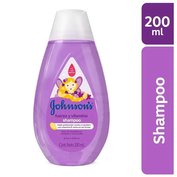 Champú Johnson’s Baby Fuerza y Vitamina E 200 ml
