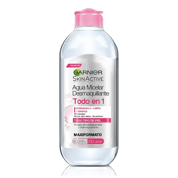 Agua micelar desmaquillante original 400 ml
