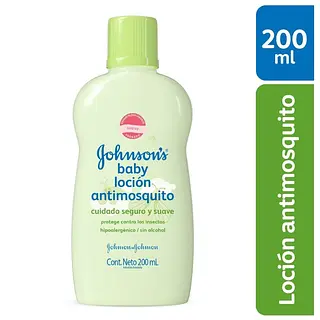 Loción Johnson’s Baby Antimosquito 200 ml